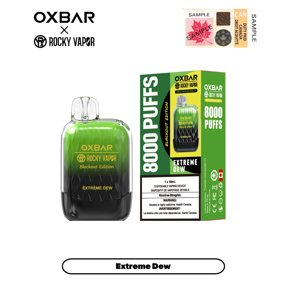OXBAR G8000 - Extreme Dew (Pack of 5)