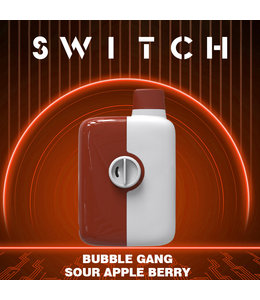 Mr Fog Switch - Bubble Gang Sour Apple Berry - 10pk
