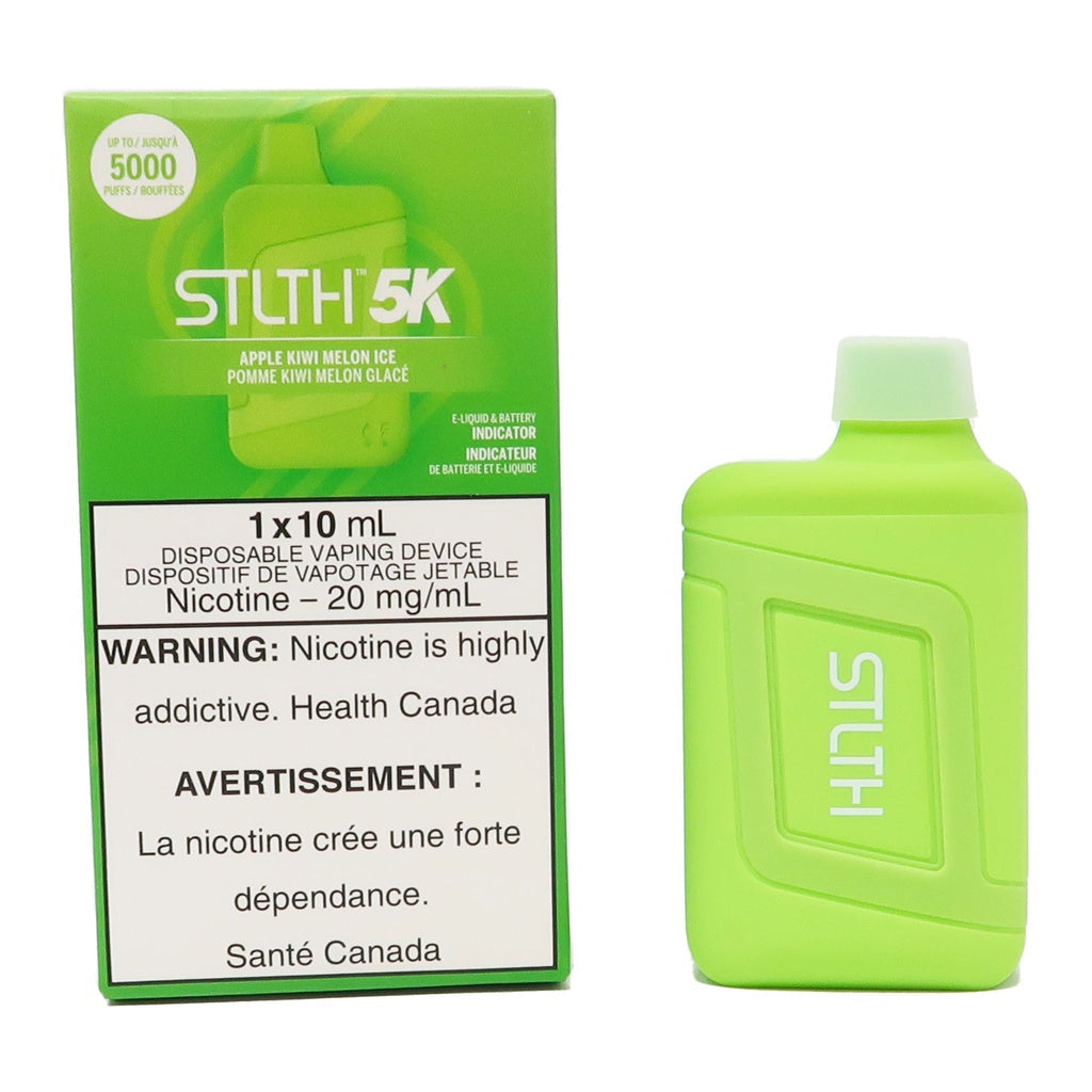 STLTH 5K - Apple Kiwi Melon (Pack of 5)
