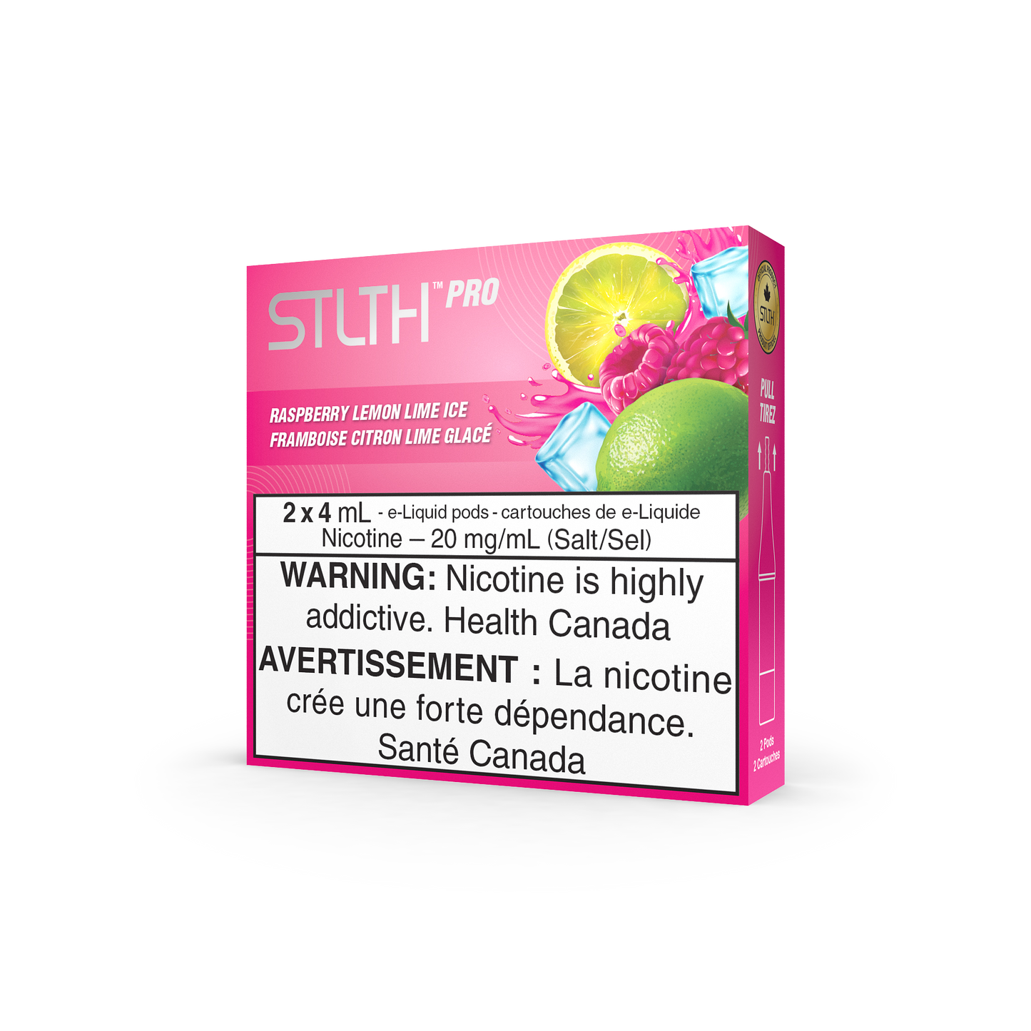 STLTH Pro - Raspberry Lemon Lime Ice (Pack of 5)