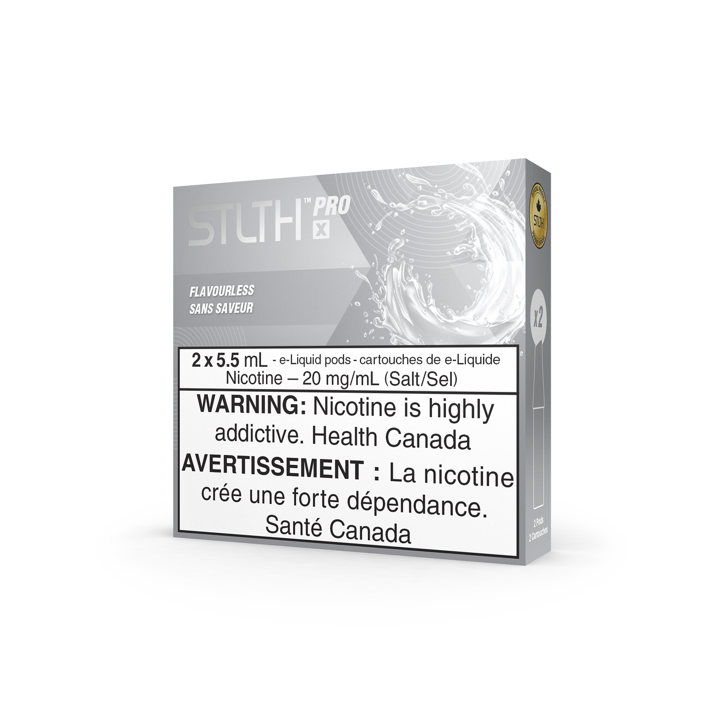STLTH Pro X - Flavourless (Pack of 5)