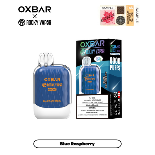 OXBAR G8000 - Blue Raspberry (Pack of 5)