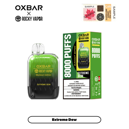 OXBAR G8000 - Extreme Dew (Pack of 5)