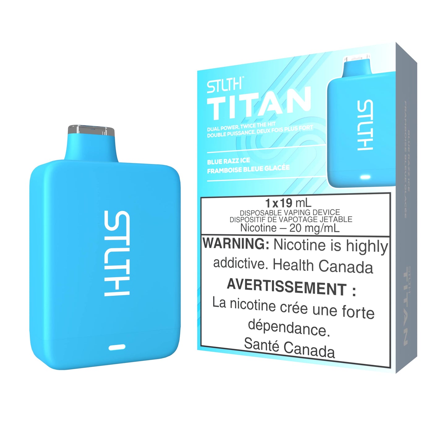 STLTH Titan - Blue Razz Ice (Pack of 5)