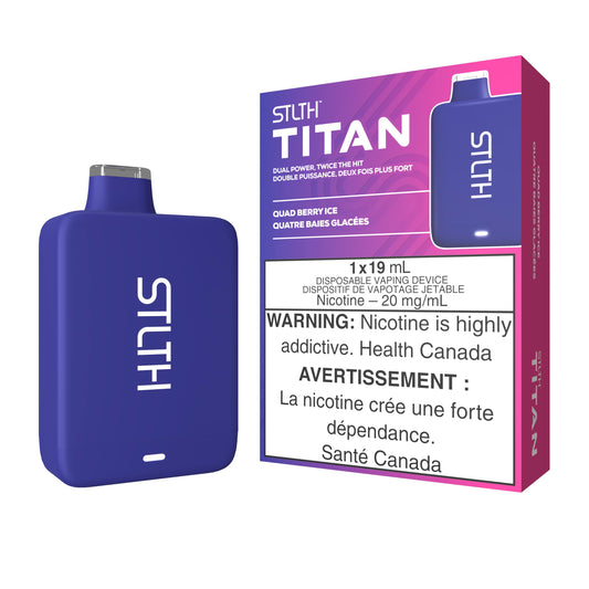 STLTH Titan - Quad Berry Ice (Pack of 5)