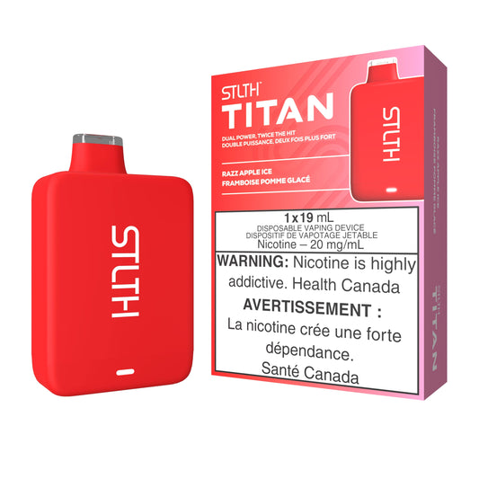 STLTH Titan - Razz Apple Ice (Pack of 5)