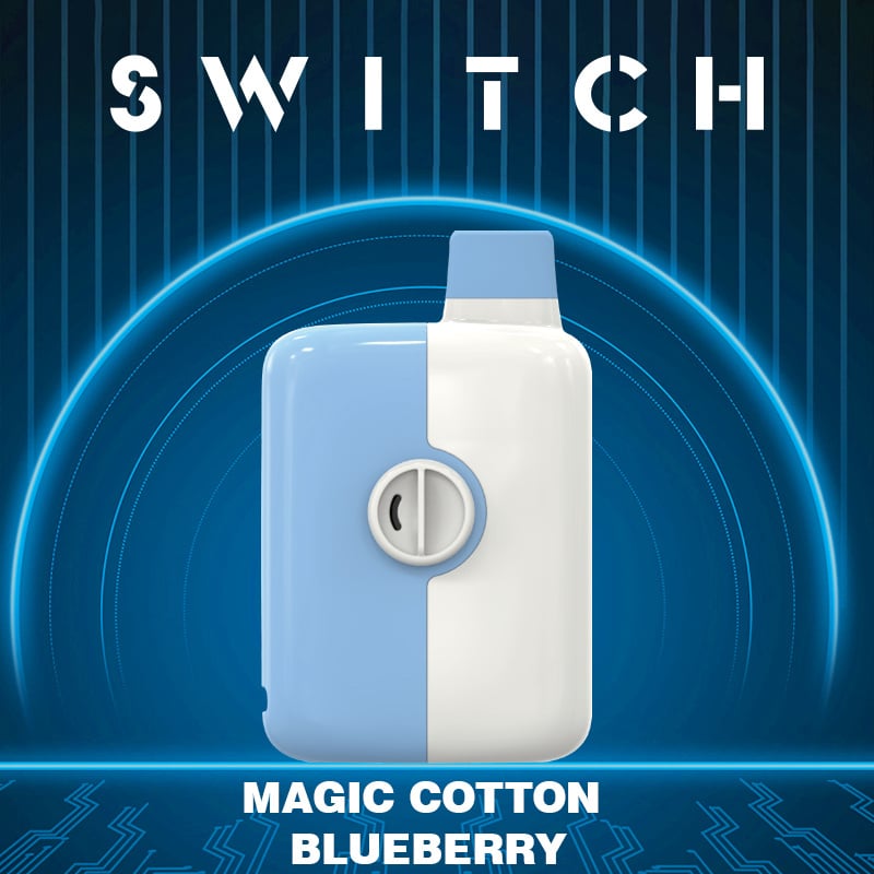 Mr Fog Switch - Magic Cotton Blueberry - 10pk