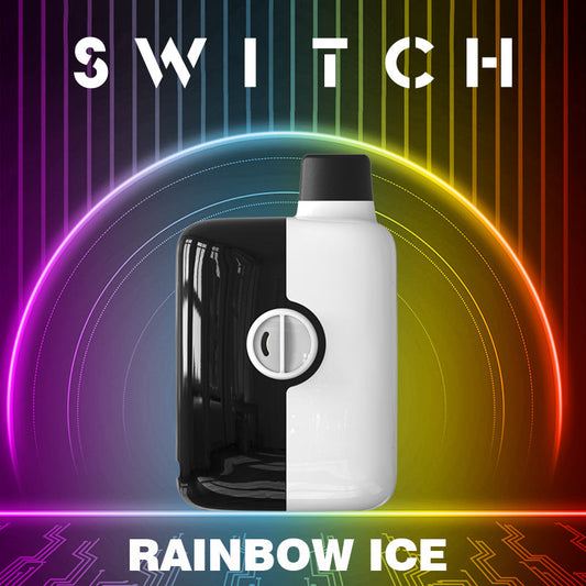 Mr Fog Switch - Lemon Rainbow Ice - 10pk