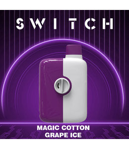 Mr Fog Switch - Magic Cotton Grape Ice - 10pk
