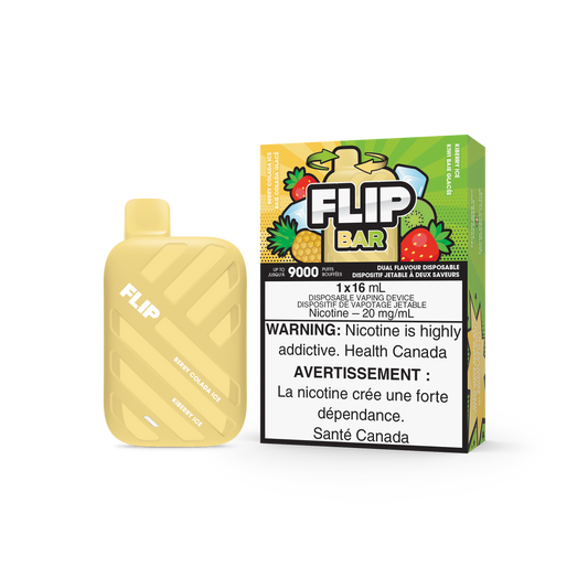 Flip Bar - Berry Colada Ice and KiBerry Ice (Pack of 5)