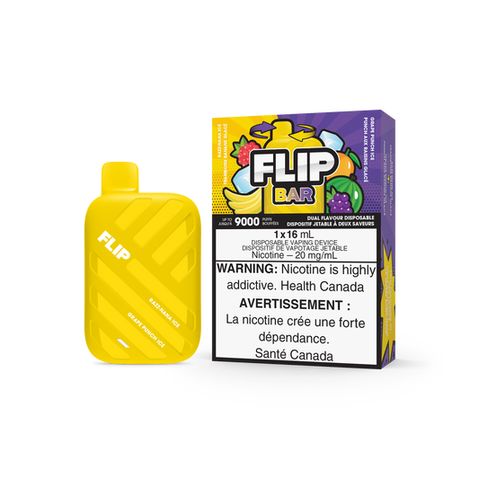 Flip Bar - Razz Nana Ice and Grape Punch Ice