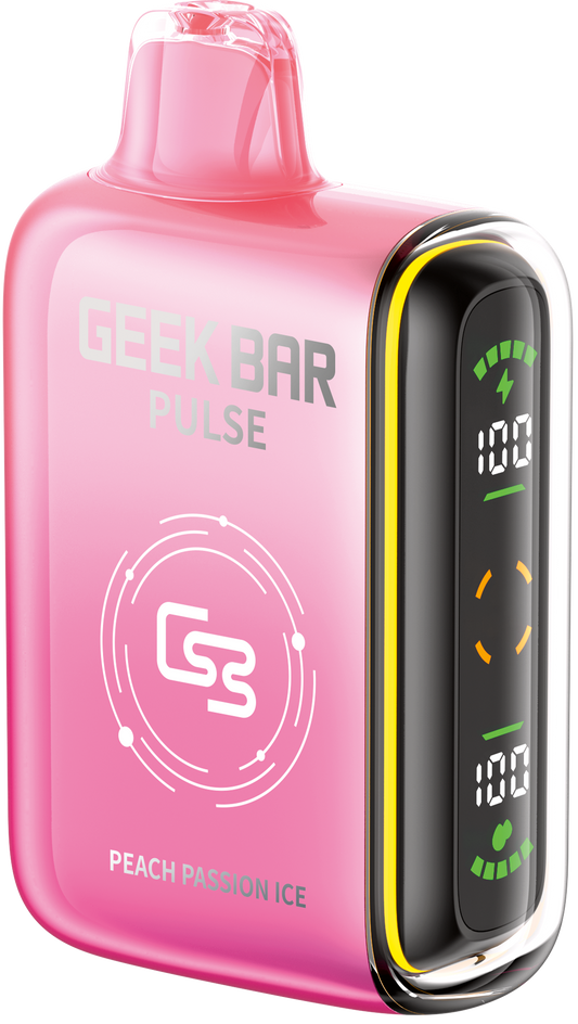 GeekBar Pulse - Peach Passion Ice (Pack of 4)