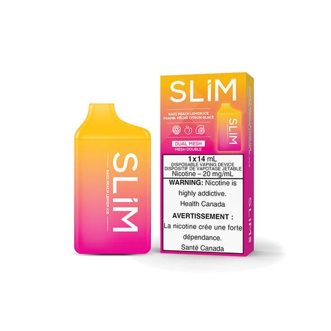 SLIM 7500 - Razz Peach Lemon Ice (Pack of 6)