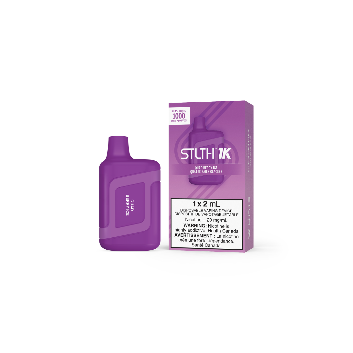 STLTH 1K - Quad Berry Ice (Pack of 6)