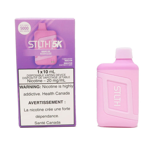 STLTH 5K - Grape Ice (Pack of 5)