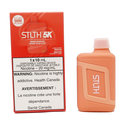 STLTH 5K - Orange Peach Ice (Pack of 5)
