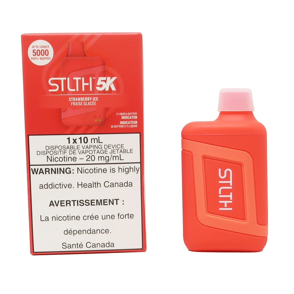 STLTH 5K - Strawberry Ice (Pack of 5)