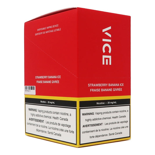 Vice 2500 Disposable - Strawberry Banana Ice (Carton of 6)