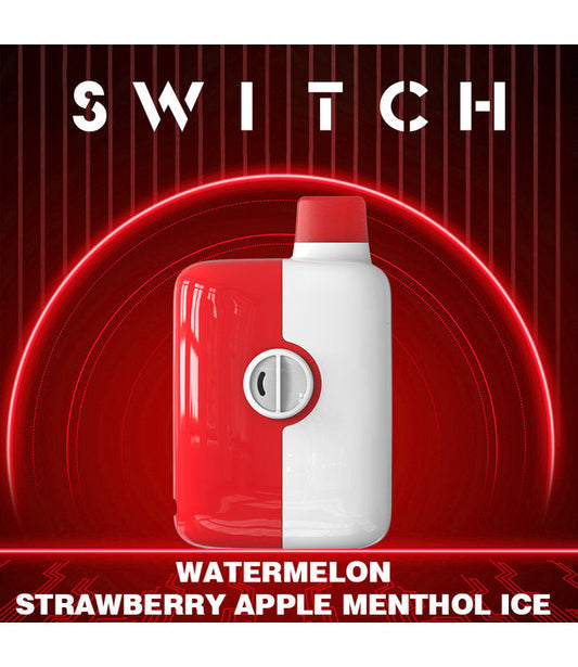 Mr Fog Switch - Watermelon Strawberry Apple Menthol - 10pk